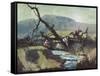 Fishing Retreat III-Roy M. Mason-Framed Stretched Canvas