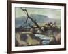 Fishing Retreat III-Roy M. Mason-Framed Art Print