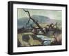 Fishing Retreat III-Roy M. Mason-Framed Art Print