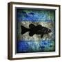 Fishing Rules Bass-LightBoxJournal-Framed Giclee Print