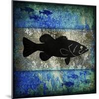 Fishing Rules Bass-LightBoxJournal-Mounted Giclee Print