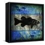 Fishing Rules Bass-LightBoxJournal-Framed Stretched Canvas