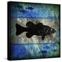 Fishing Rules Bass-LightBoxJournal-Stretched Canvas