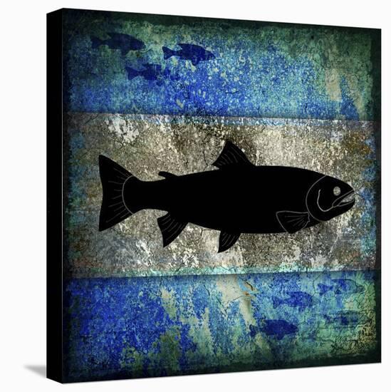 Fishing Rules Trout-LightBoxJournal-Stretched Canvas