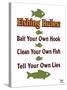 Fishing Rules-Mark Frost-Stretched Canvas