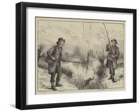 Fishing Scenes-Frank Feller-Framed Giclee Print