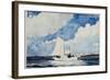 Fishing Schooner, Nassau, C.1898-99-Winslow Homer-Framed Giclee Print