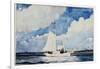 Fishing Schooner, Nassau, C.1898-99-Winslow Homer-Framed Giclee Print