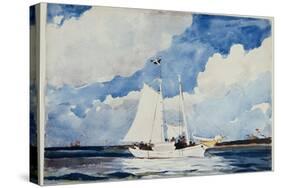 Fishing Schooner, Nassau, C.1898-99-Winslow Homer-Stretched Canvas