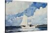 Fishing Schooner, Nassau-Winslow Homer-Stretched Canvas