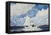 Fishing Schooner, Nassau-Winslow Homer-Framed Stretched Canvas