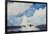 Fishing Schooner, Nassau-Winslow Homer-Framed Giclee Print