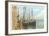 Fishing Schooners, Nantucket, Massachusetts-null-Framed Art Print