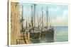 Fishing Schooners, Nantucket, Massachusetts-null-Stretched Canvas
