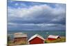 Fishing Sheds, Kjerringoy, Nordland, Norway, Scandinavia, Europe-Doug Pearson-Mounted Photographic Print