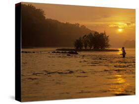 Fishing, Shepherdstown, West Virginia, USA-Kenneth Garrett-Stretched Canvas