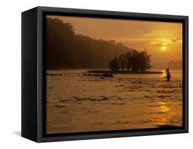 Fishing, Shepherdstown, West Virginia, USA-Kenneth Garrett-Framed Stretched Canvas