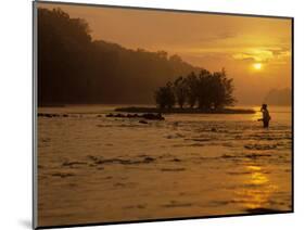 Fishing, Shepherdstown, West Virginia, USA-Kenneth Garrett-Mounted Photographic Print