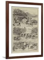 Fishing Sketches on the Dodder, Ireland-Thomas Harrington Wilson-Framed Giclee Print