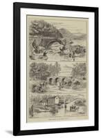 Fishing Sketches on the Dodder, Ireland-Thomas Harrington Wilson-Framed Giclee Print