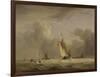 Fishing Smack and Other Vessels in a Strong Breeze, 1830-Joseph Stannard-Framed Giclee Print