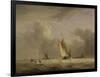 Fishing Smack and Other Vessels in a Strong Breeze, 1830-Joseph Stannard-Framed Giclee Print