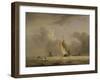 Fishing Smack and Other Vessels in a Strong Breeze, 1830-Joseph Stannard-Framed Giclee Print