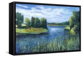 Fishing Spot-Tim O'toole-Framed Stretched Canvas