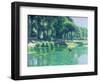 Fishing, Summertime: Dordogne-Edward Dawson-Framed Giclee Print