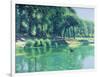 Fishing, Summertime: Dordogne-Edward Dawson-Framed Giclee Print