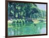 Fishing, Summertime: Dordogne-Edward Dawson-Framed Giclee Print