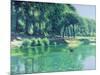 Fishing, Summertime: Dordogne-Edward Dawson-Mounted Giclee Print