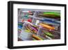 Fishing Tackle Box Lure & Bait-null-Framed Art Print