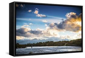 Fishing the Corcovado River, Argentina-Matt Jones-Framed Stretched Canvas