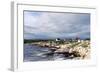 Fishing Town near Peggy's Cove-null-Framed Art Print