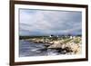 Fishing Town near Peggy's Cove-null-Framed Art Print