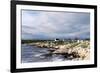 Fishing Town near Peggy's Cove-null-Framed Art Print