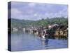 Fishing Trawlers in the Harbour, Phu Quoc Island, Southwest Vietnam, Indochina, Southeast Asia-Tim Hall-Stretched Canvas