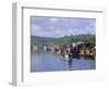 Fishing Trawlers in the Harbour, Phu Quoc Island, Southwest Vietnam, Indochina, Southeast Asia-Tim Hall-Framed Photographic Print