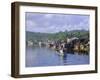 Fishing Trawlers in the Harbour, Phu Quoc Island, Southwest Vietnam, Indochina, Southeast Asia-Tim Hall-Framed Photographic Print