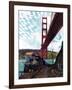 "Fishing Under the Golden Gate", November 16, 1957-John Falter-Framed Giclee Print