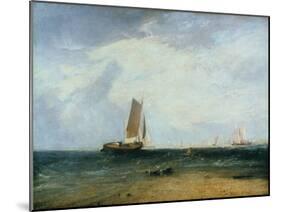 Fishing Upon the Blythe Sand, Tide Setting In, 1809-J. M. W. Turner-Mounted Giclee Print