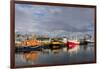 Fishing Vessel in Harbor at Hofn, Iceland-Chuck Haney-Framed Photographic Print