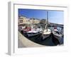 Fishing Vessels and Harbour, St. Tropez, Var, Provence, Cote D'Azur, France, Mediterranean, Europe-Peter Barritt-Framed Photographic Print