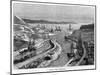 Fishing Vessels in the Harbour at Hayle, Cornwall-null-Mounted Art Print