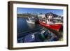 Fishing Vessels Inside the Harbor at Bonavista, Newfoundland, Canada, North America-Michael Nolan-Framed Photographic Print