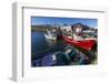 Fishing Vessels Inside the Harbor at Bonavista, Newfoundland, Canada, North America-Michael Nolan-Framed Photographic Print