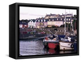 Fishing Village, Baltimore, County Cork, Munster, Eire (Republic of Ireland)-Michael Short-Framed Stretched Canvas