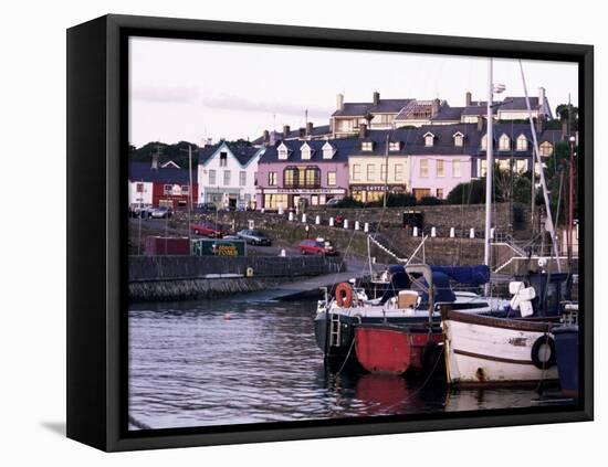 Fishing Village, Baltimore, County Cork, Munster, Eire (Republic of Ireland)-Michael Short-Framed Stretched Canvas