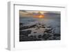 Fishing village Ericeira. Sunset at beach. Portugal-Martin Zwick-Framed Photographic Print